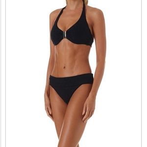 Melissa Odabash Provence Maze Black Bikini Sz 6